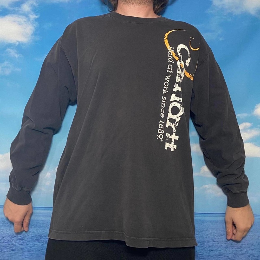 Modern carhartt long sleeve tee large